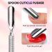 Makartt Nail Shaver Spatula Set - Stainless Steel Nail Push Pusher for Manicure & Artificial Nail Removal - Buy Online on SooperMarket.com