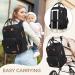 Large Diaper Bag Backpack - Black - Buy Online on SooperMarket.com