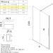 Buy 8mm H200 Sliding Shower Door Without BRENTA Profiles - 120 | International Shipping Available - Buy Online on SooperMarket.com