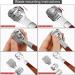 YIMART Foot Corn Removal Cutter Scraper Set - Stainless Steel Callus Remover with 10 Blades - Professional Pedicure Tool for Dead Skin and Cuticles - Buy Online on SooperMarket.com