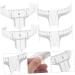 WOFASHPURET 10pcs Eyebrow Design Ruler Beauty Tools Brow Ruler Sticker Eyebrow Shape Face Ruler Measurer Shaping - Buy Online on SooperMarket.com