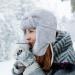 Peicees Winter Ushanka Trapper Hat with Earflaps - Unisex Black Winter Hat for Adults and Kids - Buy Online on SooperMarket.com