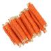 Pet Sweet Bamboo Sticks Rabbit Molar Sticks Promote Digestion 20pcs for Guinea Pig (Orange)