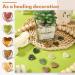 LAPOOH 36Pcs Healing Gemstone Crystal Bulk 0.8 Inch 20mm Assorted Mini Love Carved Stone Multicolor - Buy Online on SooperMarket.com