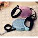 Sweet Roller Leash - Extendable Rhinestone Walking Leash for Small & Medium Dogs Puppies & Cats - Perfect Pet Parenting Accessory - Buy Online on SooperMarket.com