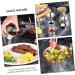 MAGICLULU 4pcs Stainless Steel Sauce Cup Salad Dressing Cruet Reusable Sauce Cups Stainless Steel Container Small Condiment Cups Stainless Steel Sauce Jug Sauce Bowl Pot Tomato Measuring Cup - Buy Online on SooperMarket.com