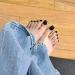 Black Nail Polish Nail Varnish Quick Dry Long Lasting Nail Polish Water Based Formula Non-toxic No Need Baking Nail Varnish for Women Girls DIY Nail Art Manicure at Home - Buy Online on SooperMarket.com