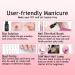 Poly Gel Nail Kit 30ML Professional Extension Builder Set - Natural Pink | Basic Nail Kit for Women - Ideal Gift - Buy Online on SooperMarket.com