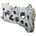 Hole Rock Aquarium Decoration - Lake Malawi S-Shape 39x13x17 cm Beige | International Shipping Available - Buy Online on SooperMarket.com