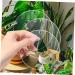 VILLCASE 40 Pcs Acrylic Round Sheet Cake Pan Acrylic Blanks Sheer Panels Acrylic Blank Circle Coaster Wafer - Buy Online on SooperMarket.com
