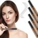 Roterale Eyebrow Pen - Roterale Eyebrow Pencil Waterproof Roterale 4-Tip Microblade Brow Pen 4Pack Roterale Eyebrow Pen Waterproof (Light Brown-4pcs)