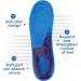 Alomejor Gel Sport Insoles - Orthopedic Massage & Shockproof Silicone Inserts for Men & Women | Comfortable & Deodorant | Sizes L (44-50) - Buy Online on SooperMarket.com