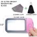 VOCA 3X Large Rectangle Magnifying Glass with Light and 10 LEDs - Pink - Buy Online on SooperMarket.com