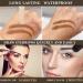 Eyebrow Stamp Stencil Kit - Waterproof Brow Stamp with 5 Reusable Stencils (Light Brown) - Buy Online on SooperMarket.com