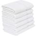 12 White Economy Bath Towels Bulk - 24x48 Inch, Cotton Blend for Softness - Commercial Grade, Easy Care - Buy Online on SooperMarket.com