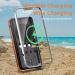 Alpha Digital Outdoor Solar Portable Power Bank with Wireless Charging 10000mAh - Orange - Buy Online on SooperMarket.com