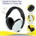 GUKOY Baby Ear Protection Headphones for Ages 0-3 Years | Noise Cancelling Ear Defenders for Infant Hearing | White - Buy Online on SooperMarket.com