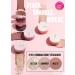 Kaja Eye Bento Collection - Bouncy Eyeshadow Trio in 17 Mauve Bouquet | Vegan & Cruelty-Free - Buy Online on SooperMarket.com