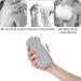 4Pcs Ultra Soft Bath Body Shower Sponge Set | Exfoliating Dead Skin Remover with Sticky Hooks | Ideal for Pregnant Women, Adults, Children | Pink Blue Gray White - Buy Online on SooperMarket.com