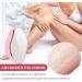 Crystal Hair Eraser - Reusable Hair Removal Tool for Men and Women - Painless Exfoliation - Magic Hair Remover for Back, Arms, Legs - Mistyrose - Buy Online on SooperMarket.com