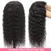 26 Transparent Lace Front Water Wave Wig - Brazilian Virgin Hair, Glueless Curly Wigs - Buy Online on SooperMarket.com