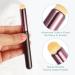 VOCOSTE Makeup Brush Set - 2pcs Smudger & Face Concealer Brushes with Wooden Handles for Flawless Application | International Shipping Available - Buy Online on SooperMarket.com