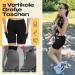 Gayhay High Waist Cycling Shorts for Women - Pockets Stretchy Yoga & Sports Pants | A-Black SM Summer Outfit - Buy Online on SooperMarket.com