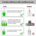 16oz Empty Pump Bottles 2 Pack - Refillable Plastic Soap Dispenser for Shampoo, Lotion, Body Wash - Includes Labels - Cleaning Solutions - Buy Online on SooperMarket.com
