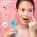 Wllhyf 2-Pack Manual Face Cleaning Brush - Soft Silicone Peeling Pads for Skin Care (Blue) - Gentle Cleanse & Remove Imprints - Buy Online on SooperMarket.com