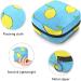 Fruit Lemons Blue Sanitary Napkin Storage Bag - Portable Period Pouch for Women and Girls - Multi-colored - Buy Online on SooperMarket.com