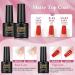 PEACECOLOR Gel Nail Kit with 36W Lamp - 20 Color Starter Set with Glossy & Matte Top Coats - Manicure Tools for DIY at Home - Buy Online on SooperMarket.com