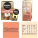 Nescafe Gold Cappuccino Unsweetened Taste Bundle With Reusable Coffee Cup & Coffee Stirrer Sticks | Cappuccino Sachets | Individually Wrapped Coffee Sachets | Compatible With Lovers Of Nescafe Gold - Buy Online on SooperMarket.com