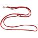 Premium Adjustable Dog Leash 5m x 15mm for Small & Large Dogs - Durable Fat Leather Double Leash Design Red - Buy Online on SooperMarket.com