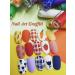 Gorvalin 12 Colors Nail Art Pens - 3D Nail Polish Graffiti Dotting Liner Pen Set for DIY Nail Design - Buy Online on SooperMarket.com