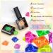 MEET ACROSS Neon Reflective Glitter Gel Nail Polish Set - Shimmery Sparkly Gel Art Varnish Kit for DIY Manicure - Soak Off LED Lamp Included - Buy Online on SooperMarket.com