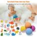 Kids Bath Bombs with Surprise Inside - 20 Pack Gift Set for Girls and Boys | Handmade Fizzies Spa Balls for Children - Birthday, Christmas, Easter Day - Buy Online on SooperMarket.com