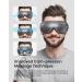 RENPHO Eye Massager with Heat, Vibration & Compression | Bluetooth Music, Rechargeable, Ideal for Relaxing Eye Strain, Dark Circles, Dry Eyes | Improve Sleep | Gray - Buy Online on SooperMarket.com