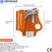 Newdoar Foot Ascender Riser - Climbing Device for 8-13mm Rope - Orange Left | Ideal for Tree Climbing Mountaineering & Roping - Buy Online on SooperMarket.com