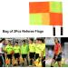 2-Piece Referee Flag Set with Storage Bag | Premium Quality for Football, Hockey & More - Buy Online on SooperMarket.com