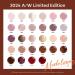 Modelones 32 PCS Gel Nail Polish Kit 28 Colors Nude Brown Gel Polish with Glitter & Glossy & Matte Gel Top Base Coat Glitter Nude Brown Red Pink Gel DIY Home Nail Curing Gifts for Women - Buy Online on SooperMarket.com