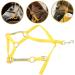 BCOATH Portable Fully Equipment Halter Reflective Racing Bridle Horse Adjustable Head Riding Tool - Buy Online on SooperMarket.com