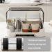 Bottle Sealing Discs Large Bottle Drying Rack with Cover & Removable Drain Tray Dustproof Baby Bottle Organizer Portable Baby Bottle Rack Dryer Grey - Buy Online on SooperMarket.com