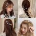 Mini Pearl Flower Hair Claw Clips - Set of 20 | Sweet Daisy Design | Decorative Hair Accessories for Women and Girls - Buy Online on SooperMarket.com