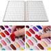 216 Colours Nail Tips Display Book DIY Nail Art Shows Colour Map Chart Painting Display Board Black - Buy Online on SooperMarket.com