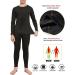TELALEO Boys Double Fleece Lined Thermal Underwear Set - Black, Large - Buy Online on SooperMarket.com