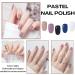 TBeautfave Nude Nail Polish Set Nail Varnish Sets Quick Dry & Long Lasting Black White Nail Polish Water Based Natural Nail Polish Sets for DIY Nail Art No Need Cure 5PCS-SWEETCOOL - Buy Online on SooperMarket.com