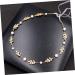 minkissy Hair Bands for Women's Hair Wedding Headband Ladies Headbands Bride Headpieces for Wedding Headwear for Women Bride Headband Gold Tiara Gold Hair Ties Bridesmaid Crystal Pearl - Buy Online on SooperMarket.com