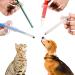 4-Piece Pet Pill Shooter Syringe Dispenser Set for Cats Dogs - Safe Reusable Medical Feeding Tool in Blue, Green, Red & White - Buy Online on SooperMarket.com