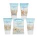 Aqua Organics Hotel Soaps and Toiletries Bulk Set | 1-Shoppe All-In-Kit Amenities for Hotels & Airbnb | 1oz Hotel Shampoo & Conditioner  Body Wash  Body Lotion & 1oz Bar Soap Travel Size | 75 Pieces