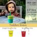Tegion Reusable Boys Silicone Straws for First Years Take & Toss Cup - 10oz Tumbler-Compatible, Spill-Proof, Short Size - Buy Online on SooperMarket.com